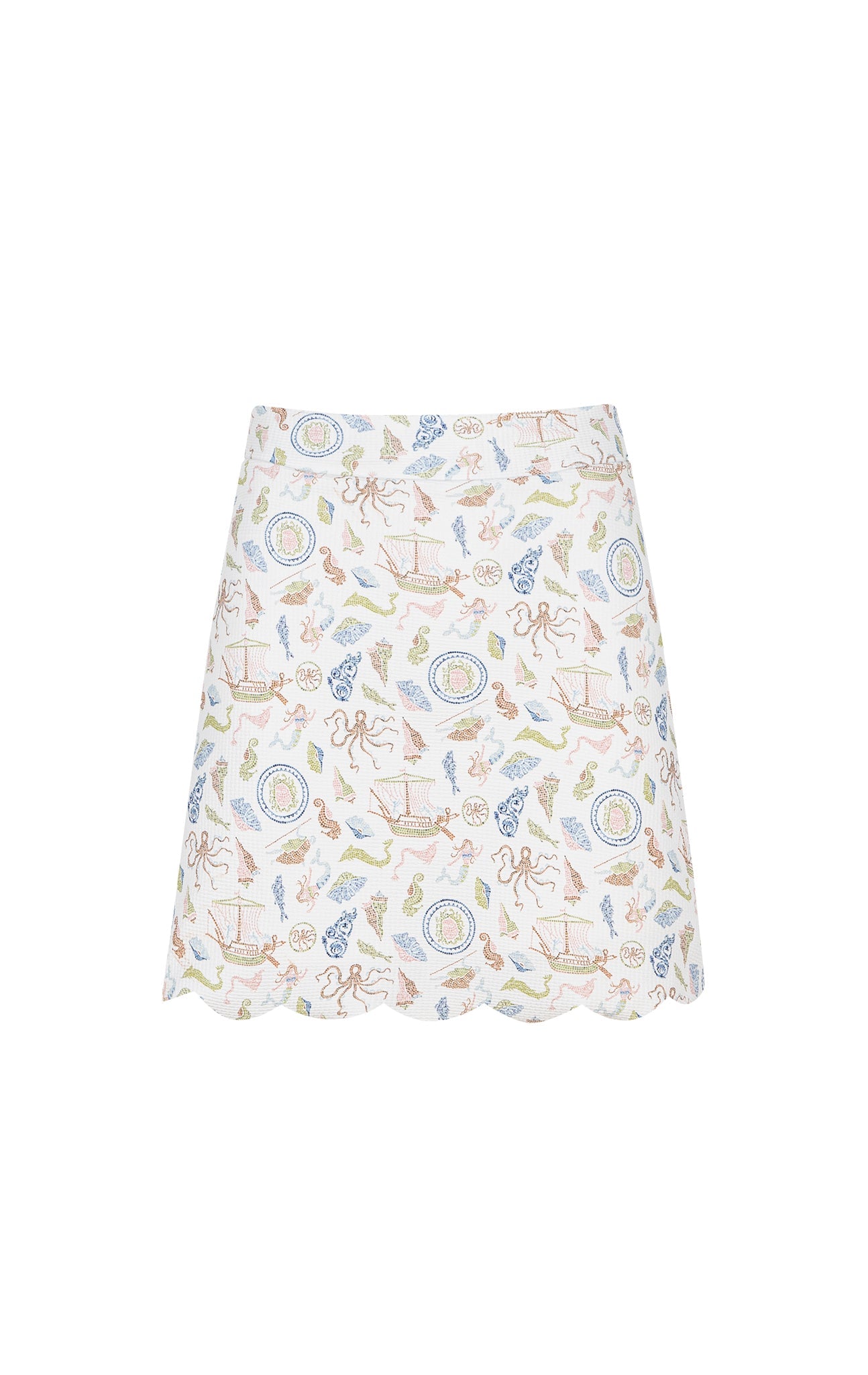 Morton Skirt in Cameo Print