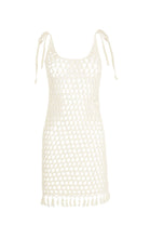 MARYSIA Crochet Mini Dress in Natural