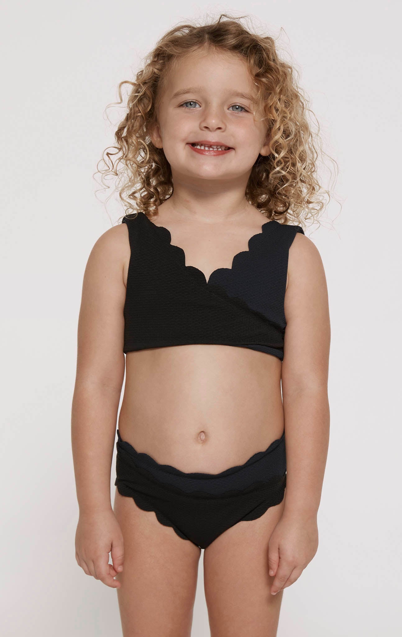 MARYSIA Bumby Canyon Point Top in Black/Indigo