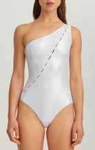 Lloyd Maillot in Silver MARYSIA