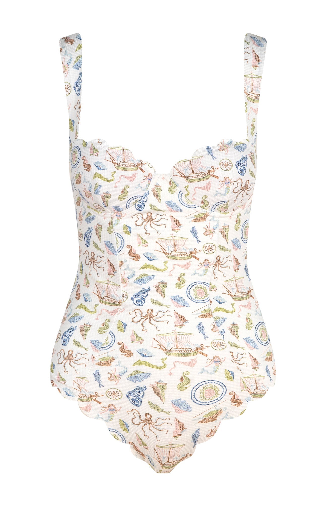 La Roche Maillot in Cameo Print