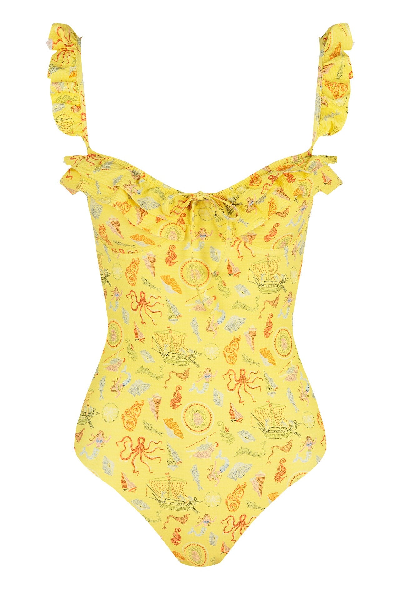 Seraphine Maillot Cameo Print 3