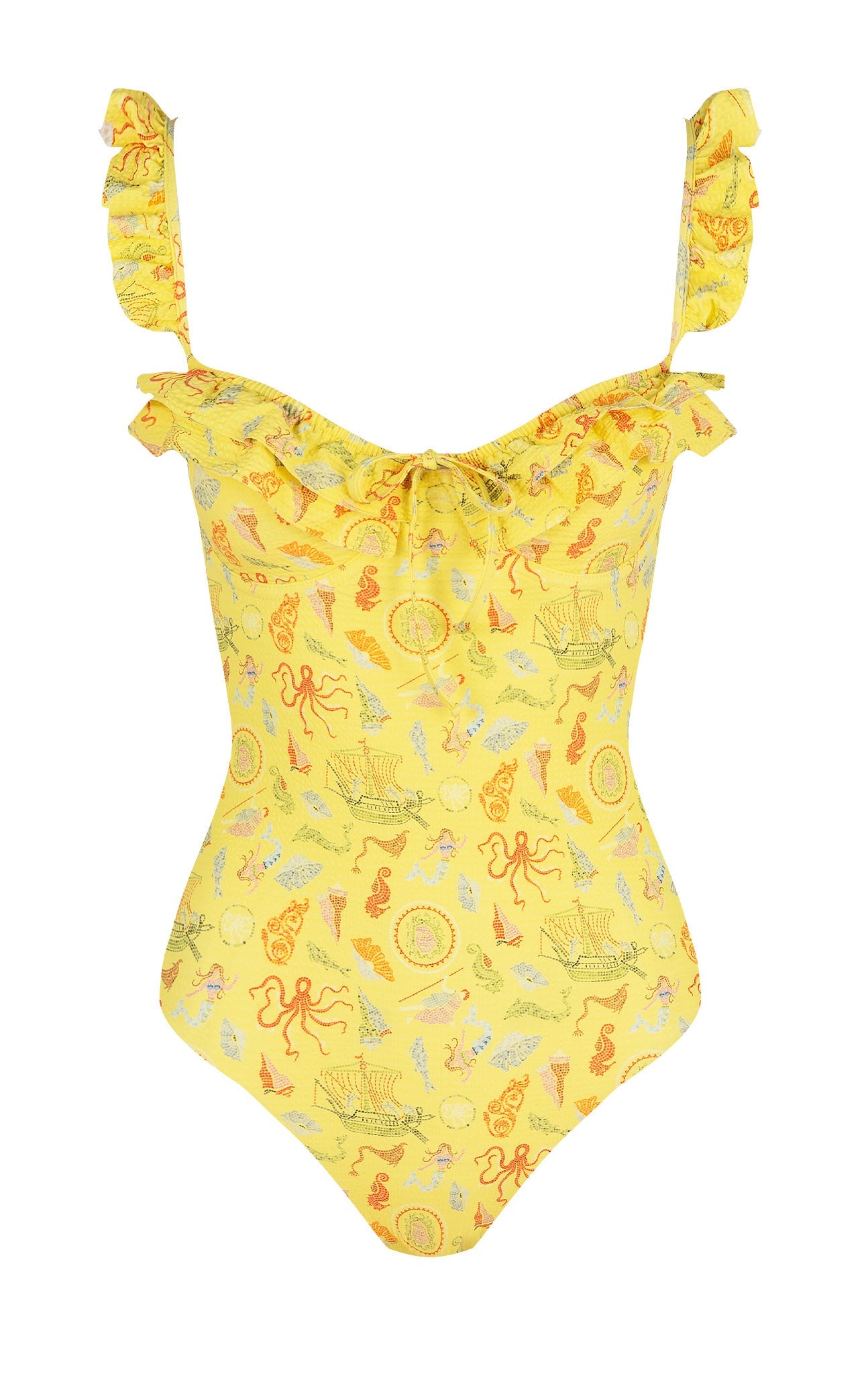 Seraphine Maillot Cameo Print 3