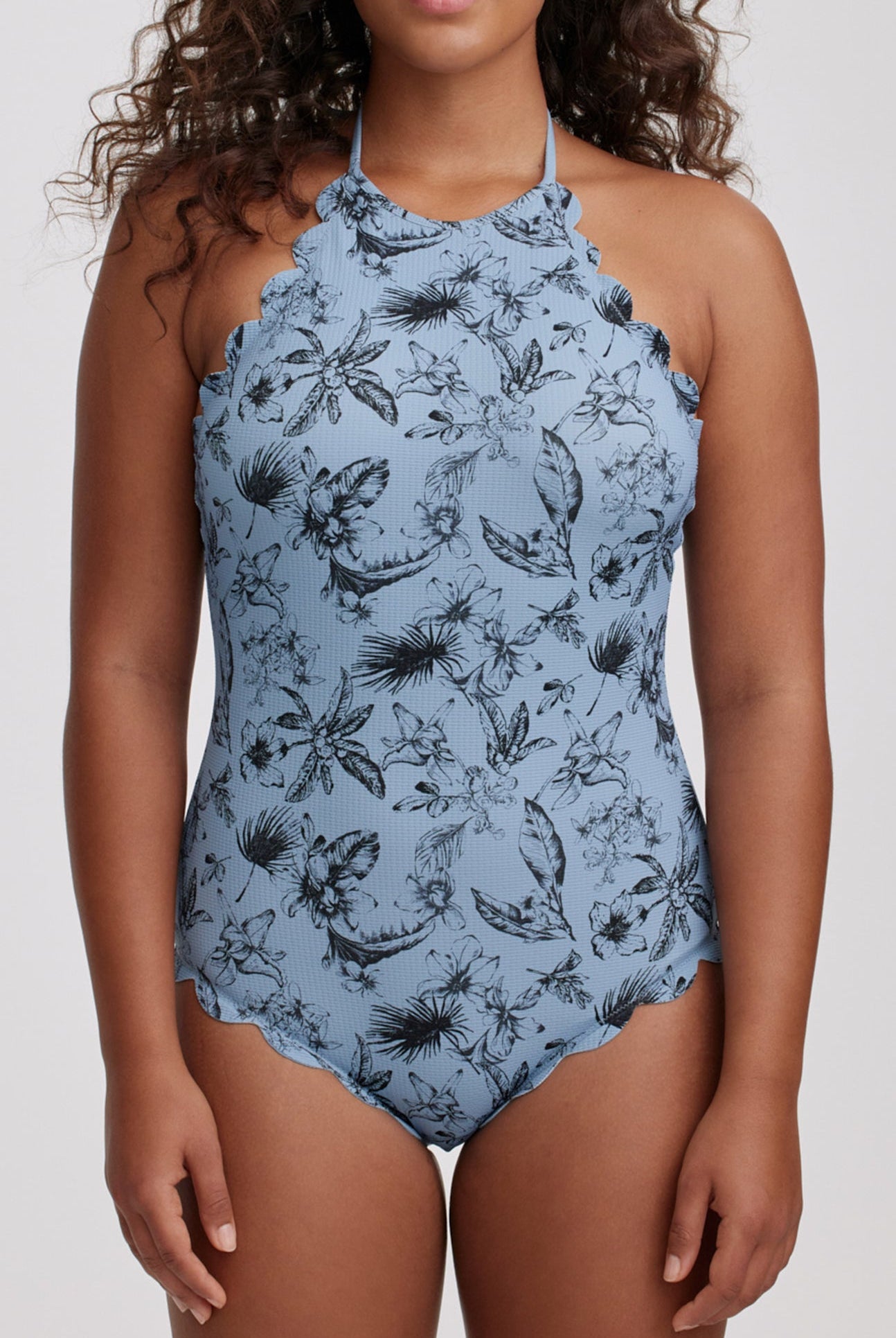 Mott Maillot in Haze Floral Print/Haze MARYSIA
