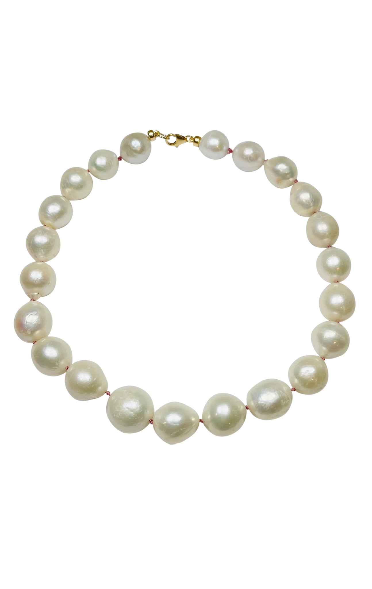 Pearl Knotted Necklace THEODOSIA