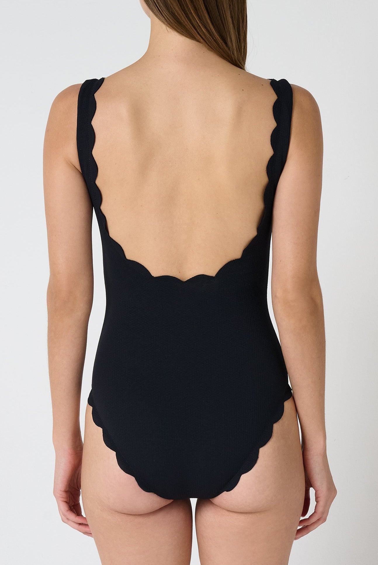 Palm Springs Tie Maillot in Black/Indigo marysia