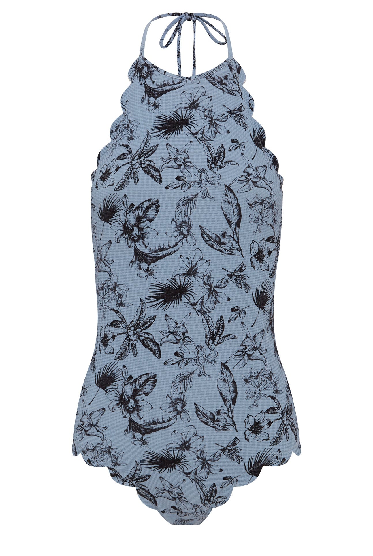Mott Maillot in Haze Floral Print/Haze MARYSIA