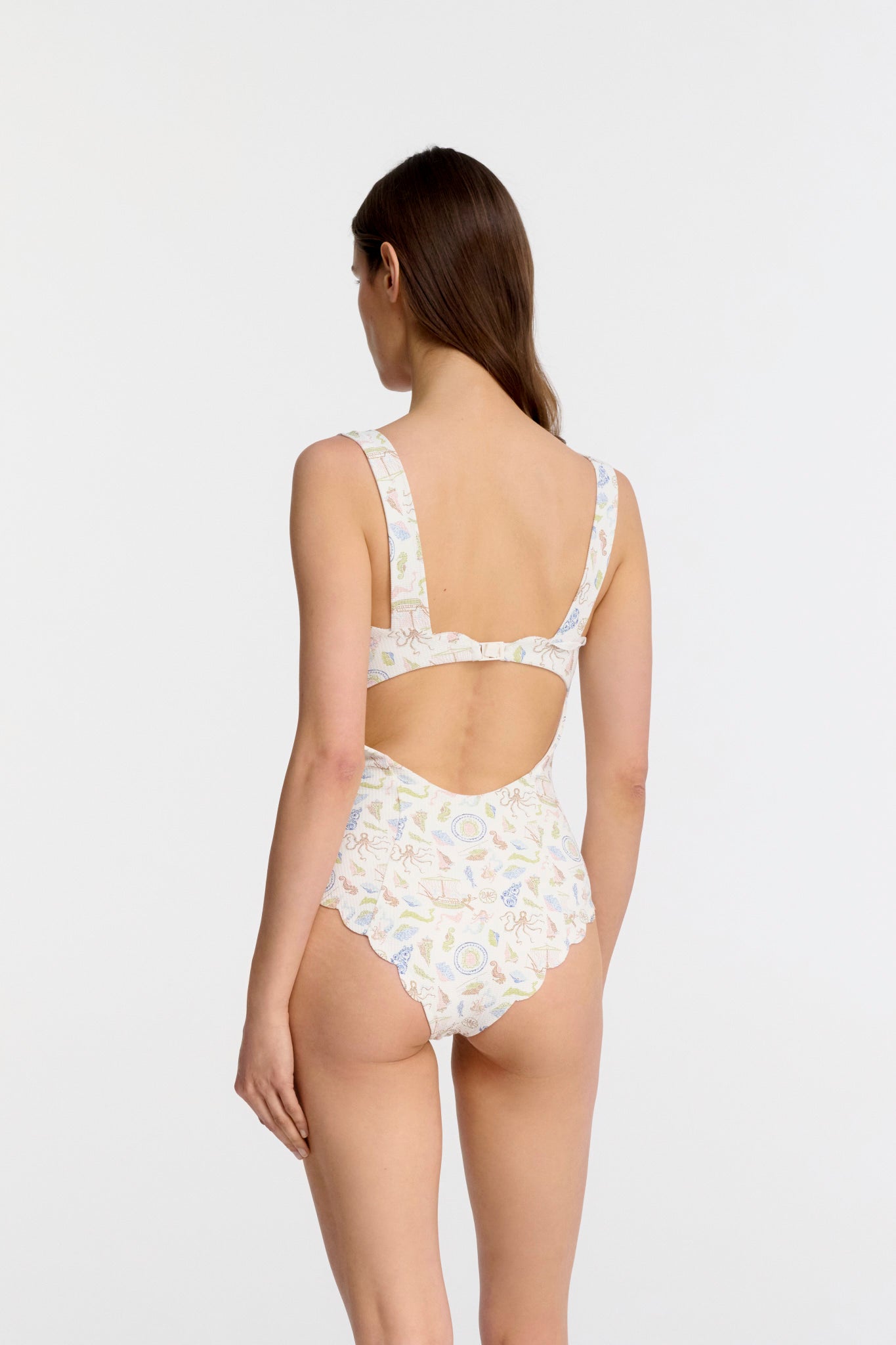 La Roche Maillot in Cameo Print