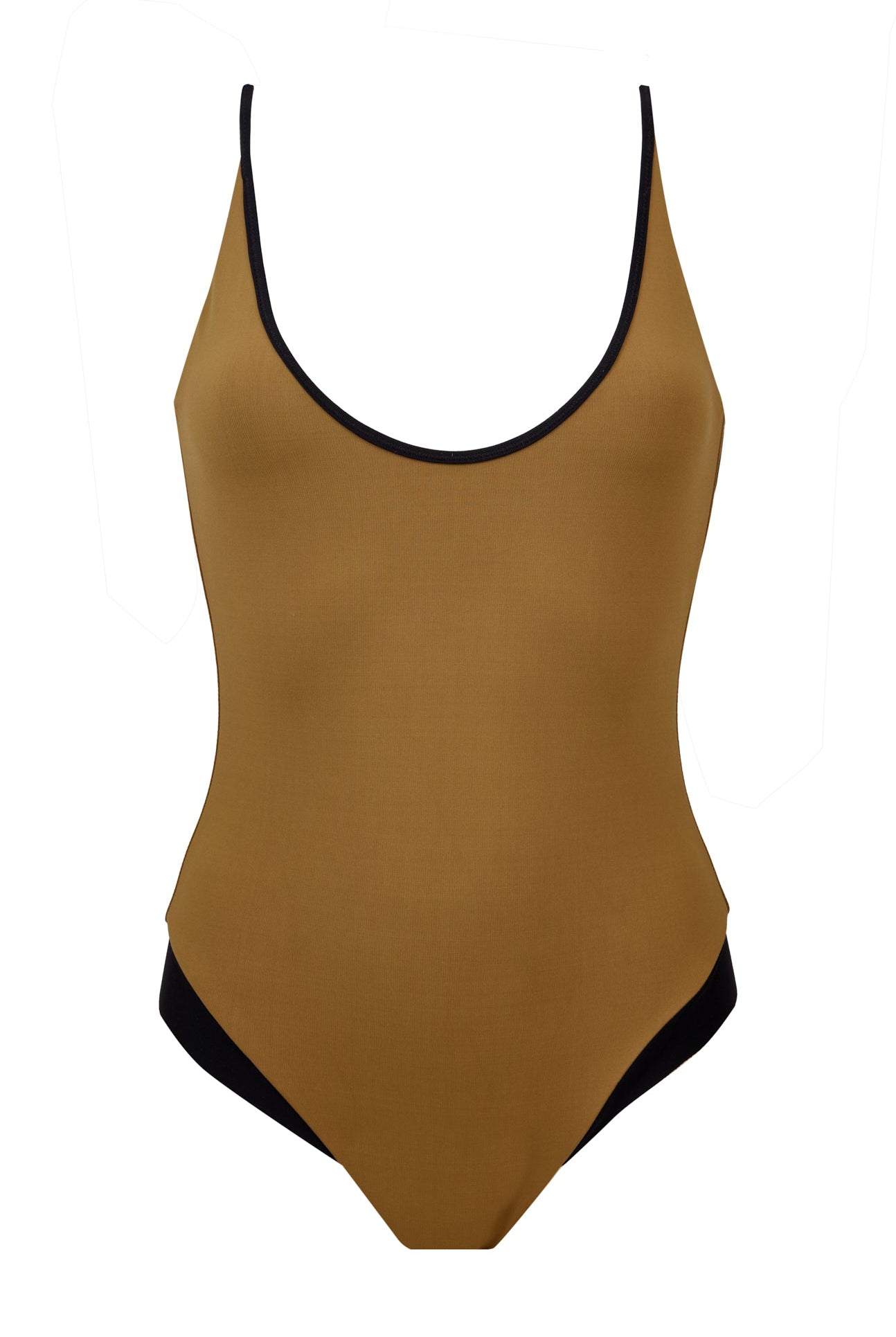 Calacutta Maillot in Chocolate marysia