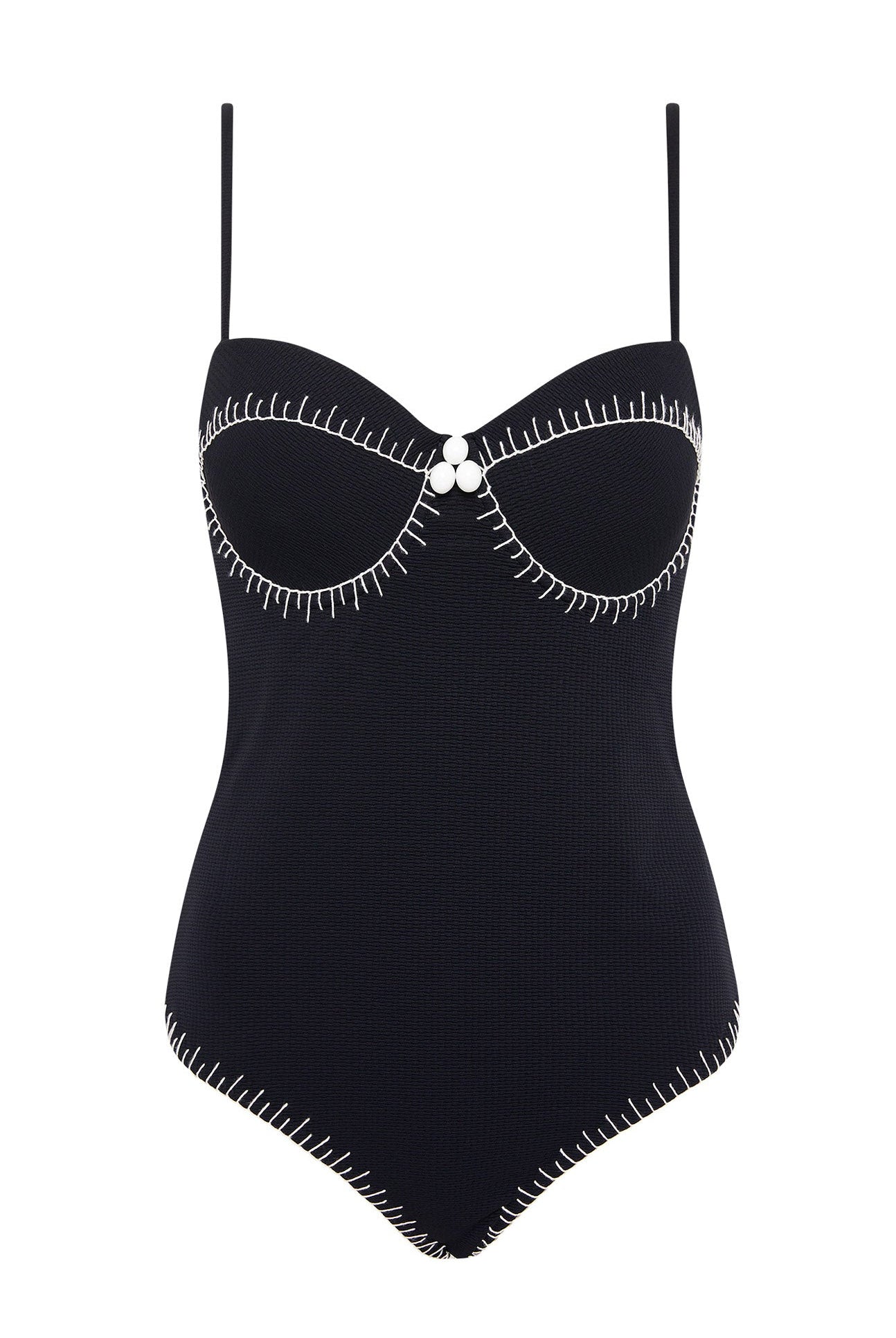 Salento Maillot in Black MARYSIA