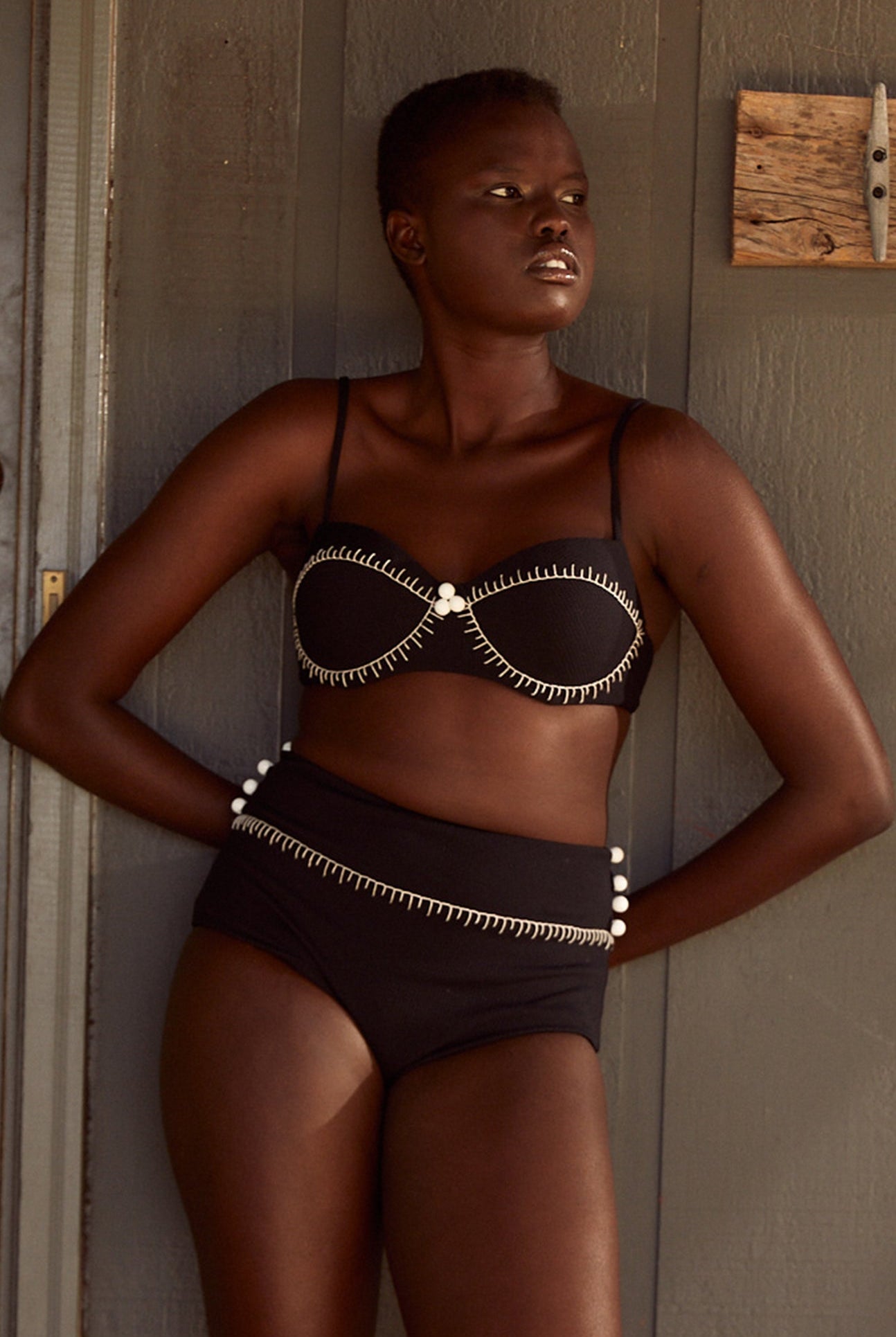 Salento Bottom in Black MARYSIA