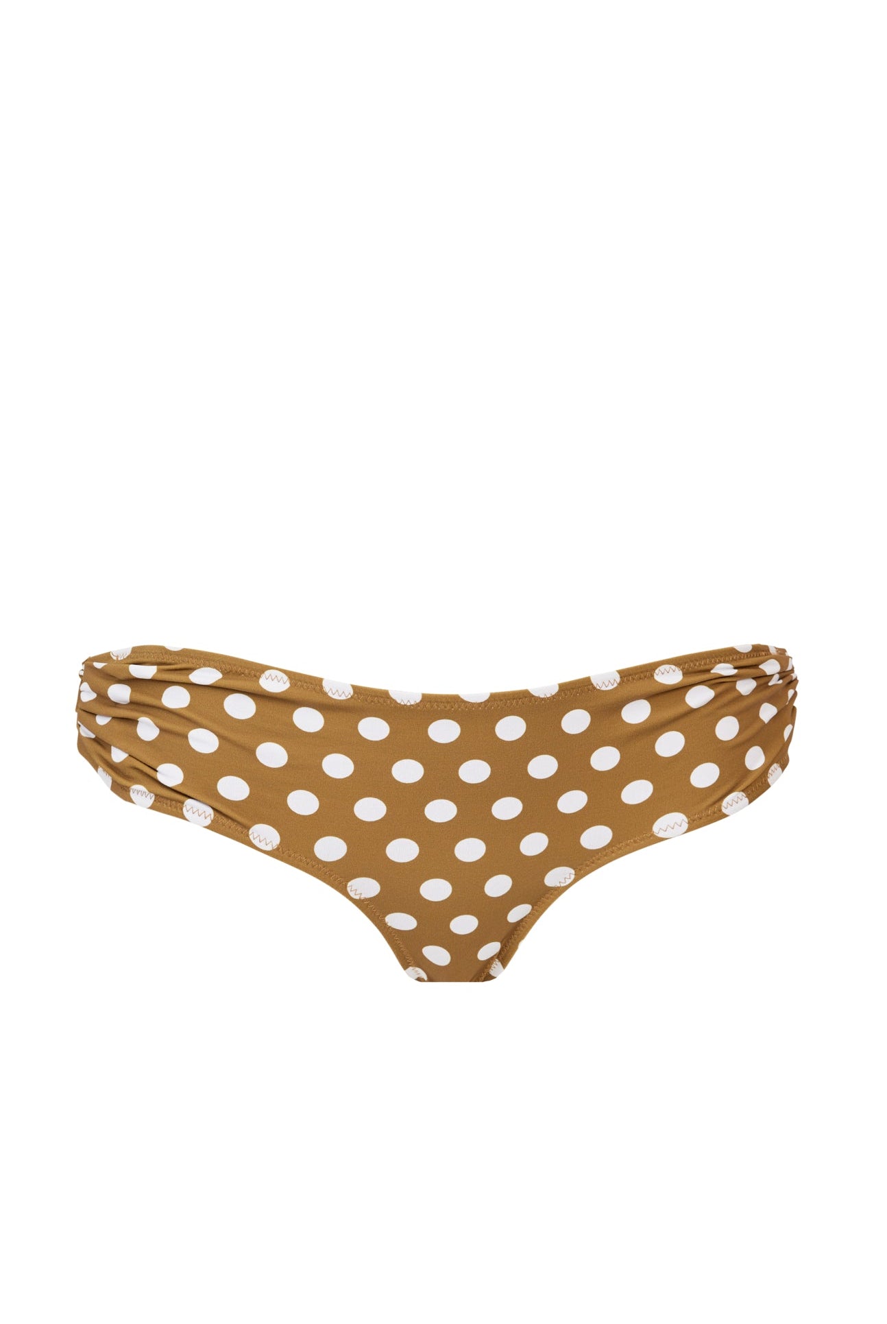 Coronada Bottom in Bronze Small Dot Print MARYSIA