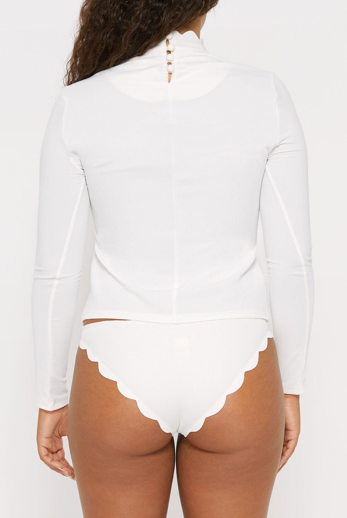 Swamis Rashguard in Coconut MARYSIA