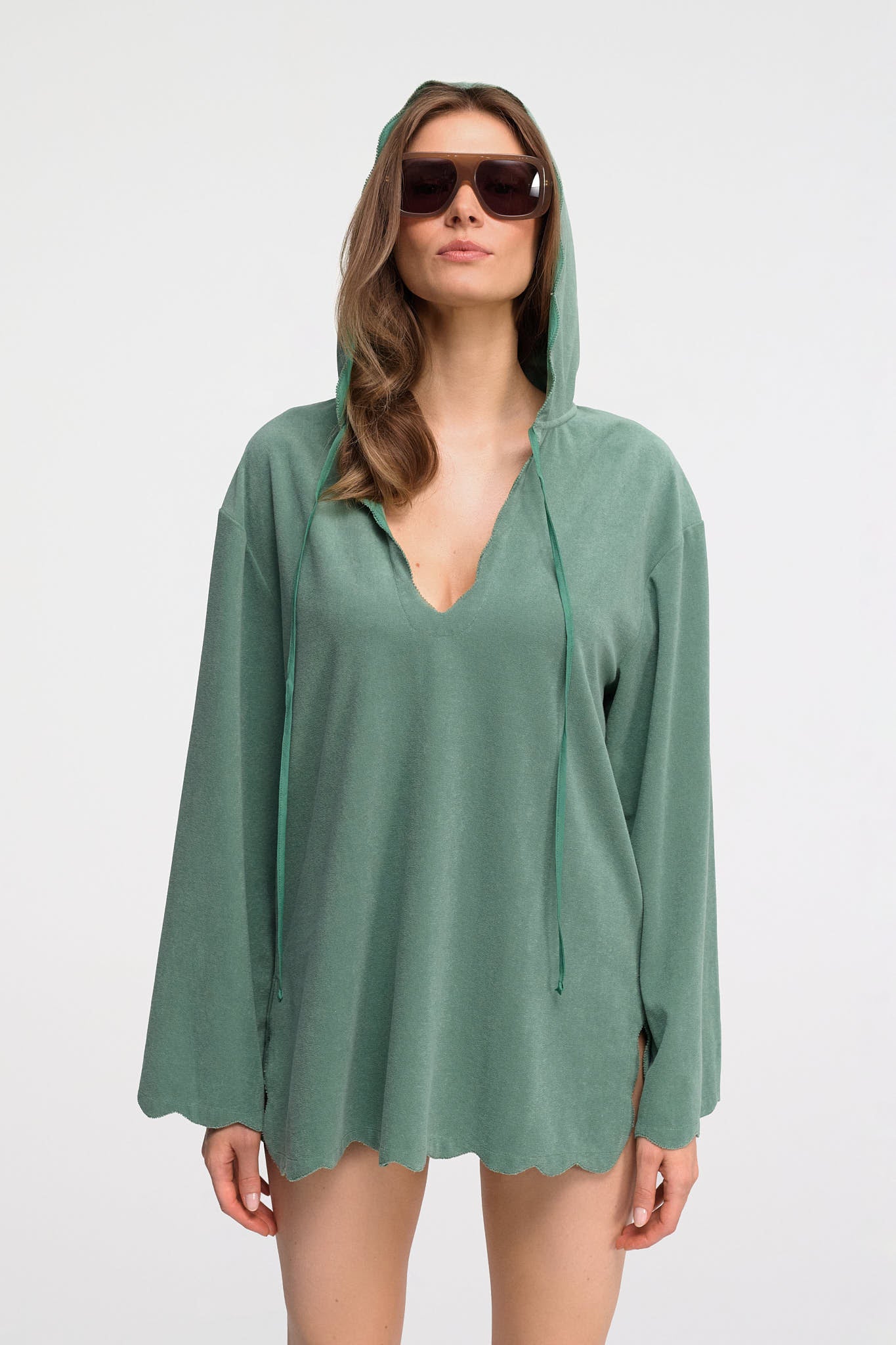 Baughman Tunic in Green