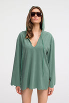 Baughman Tunic in Green