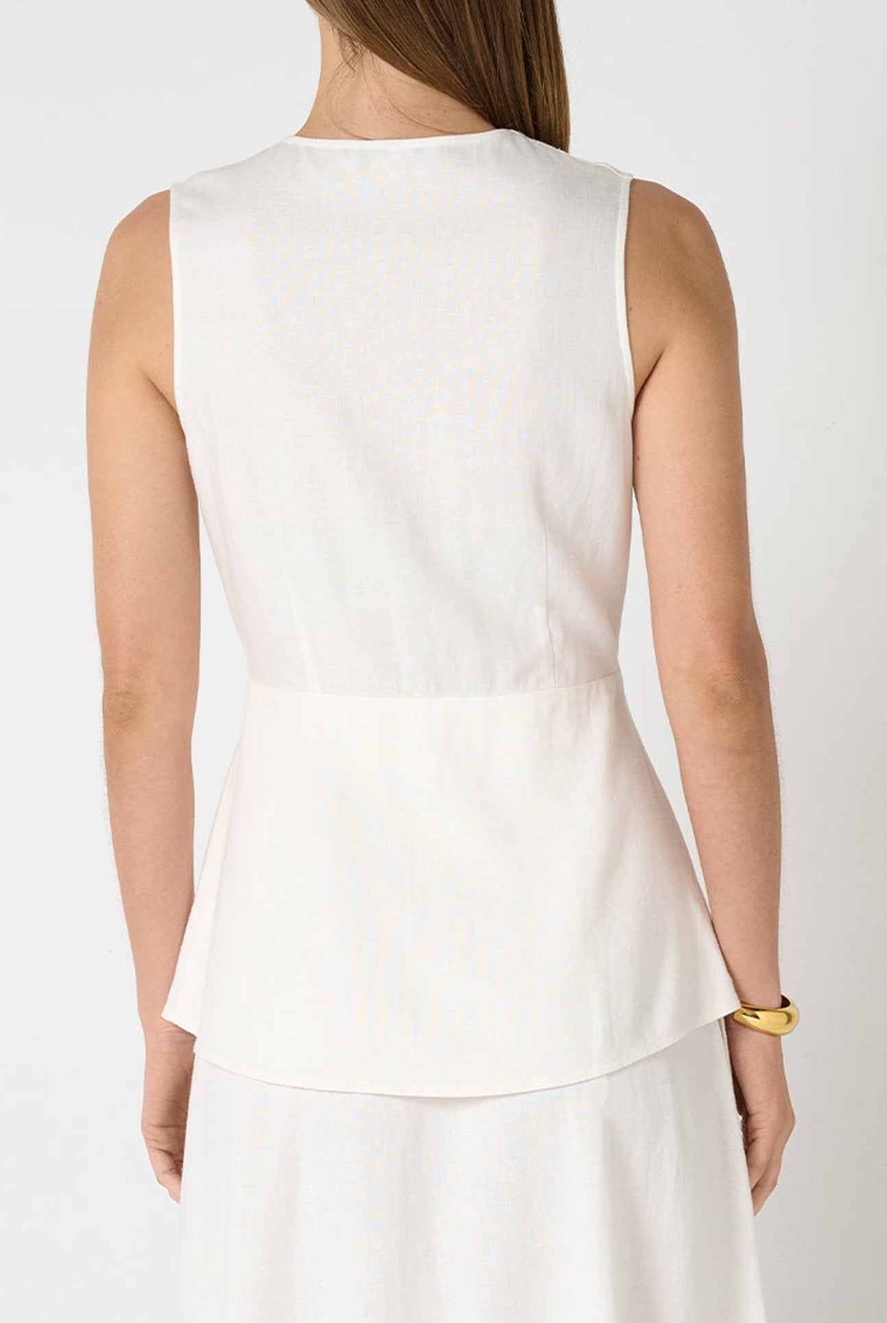 Lucine Vest in Coconut marysia