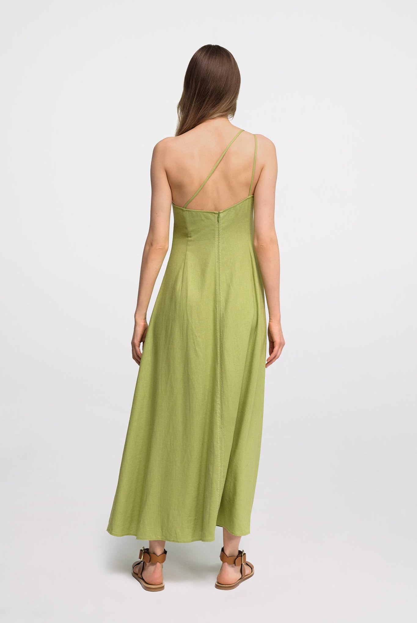 Fauna Dress in Serpentine