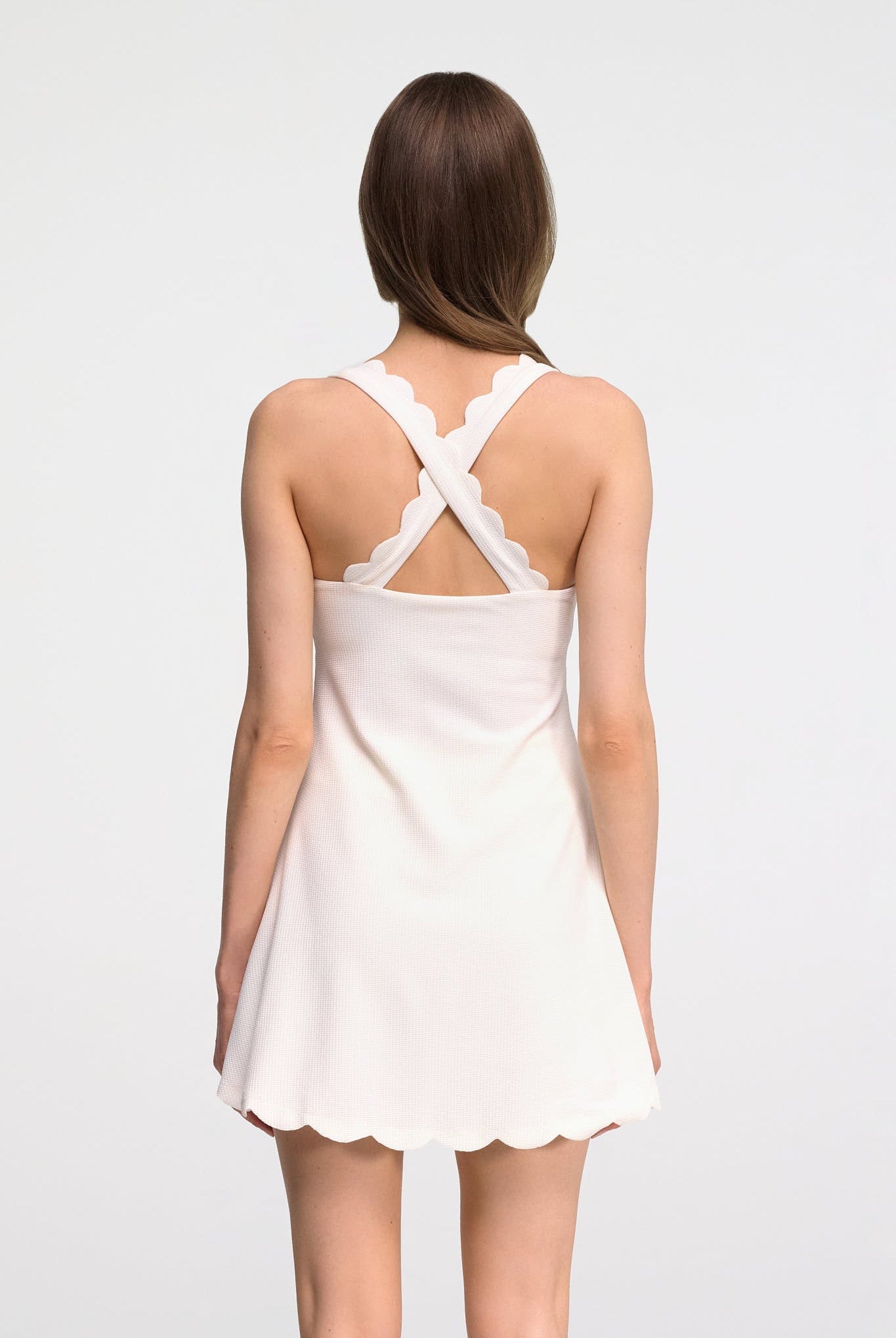 Serena Dress in Coconut