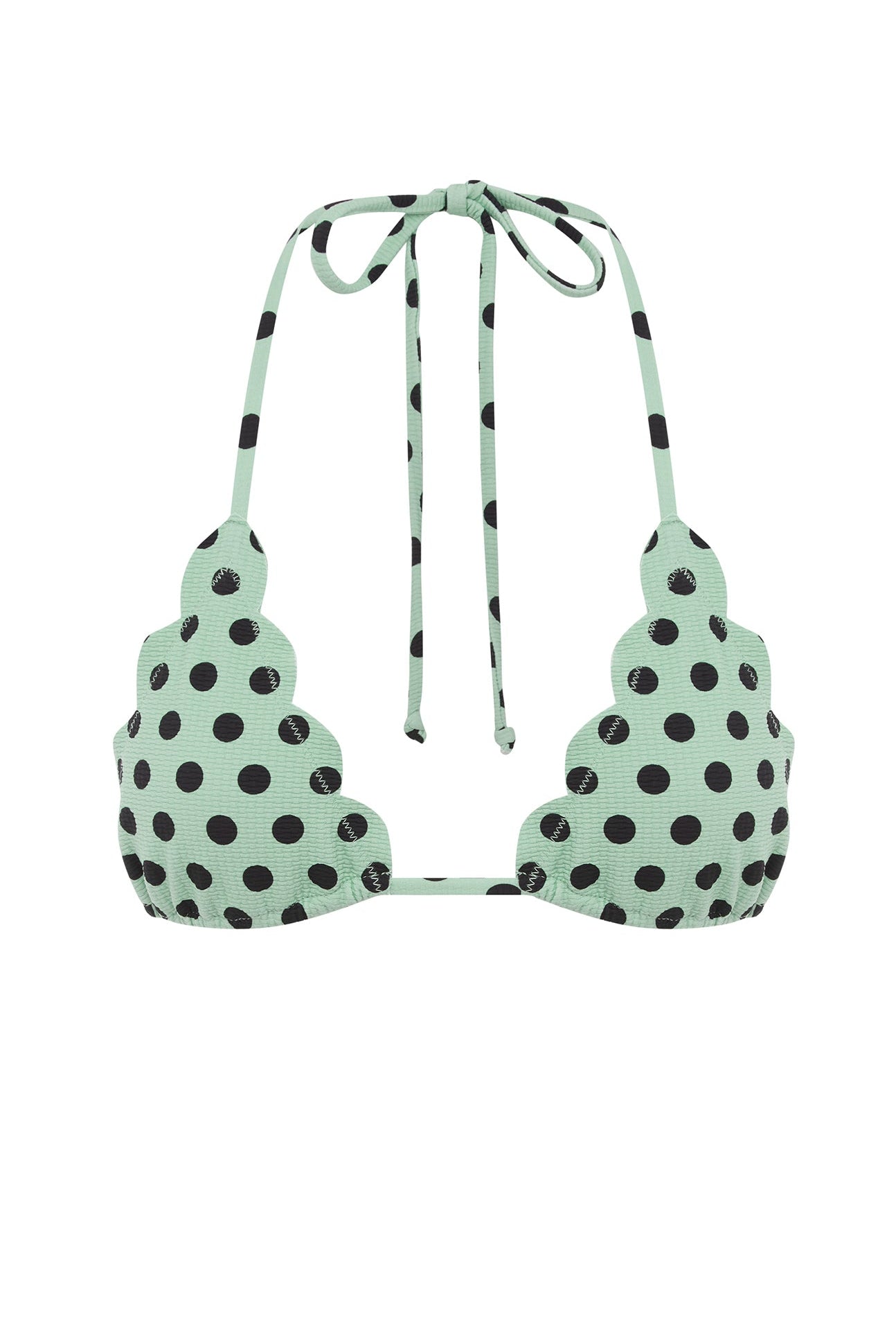 Broadway Top in Mint Small Dot MARYSIA