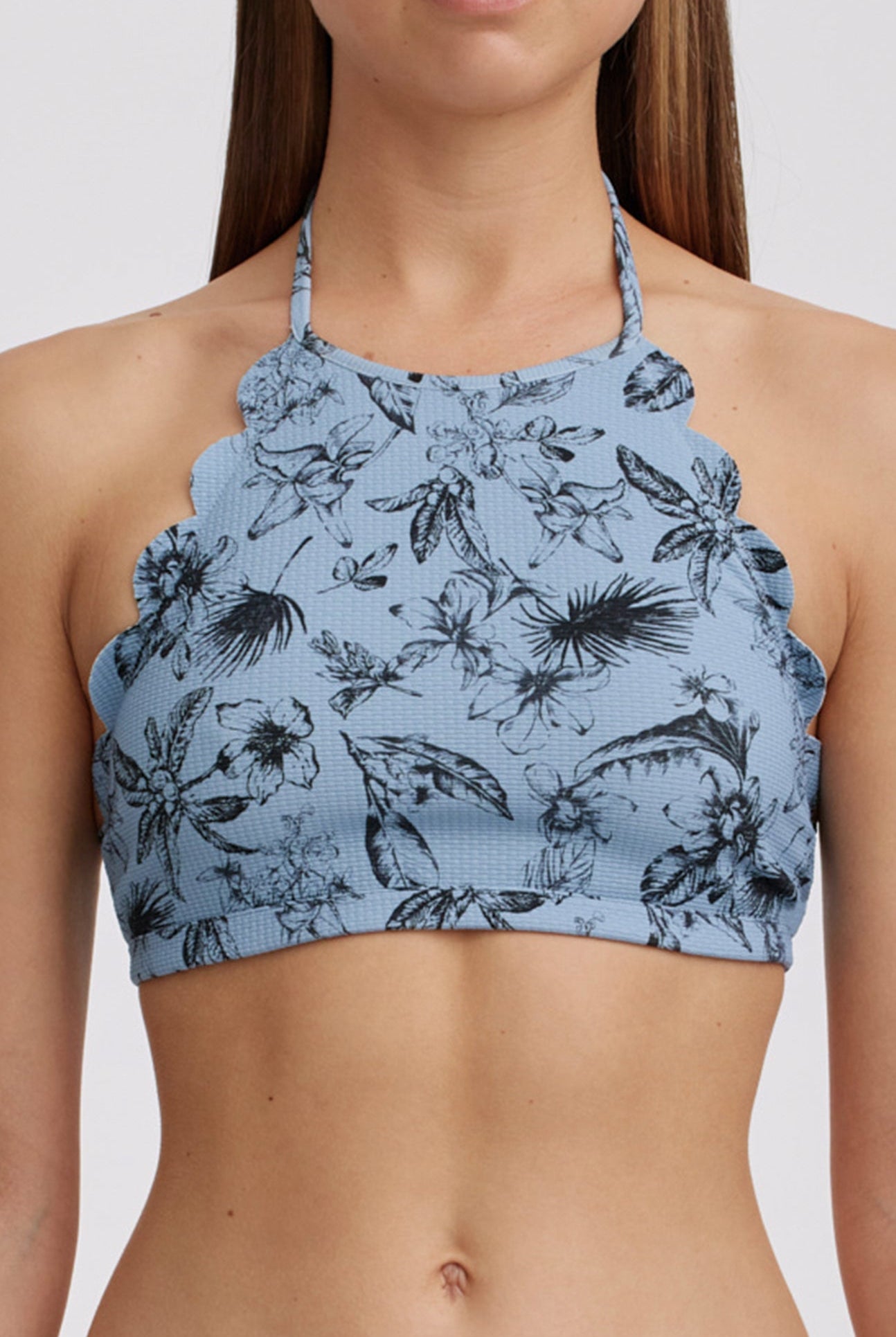 Mott Top in Haze Floral Print marysia