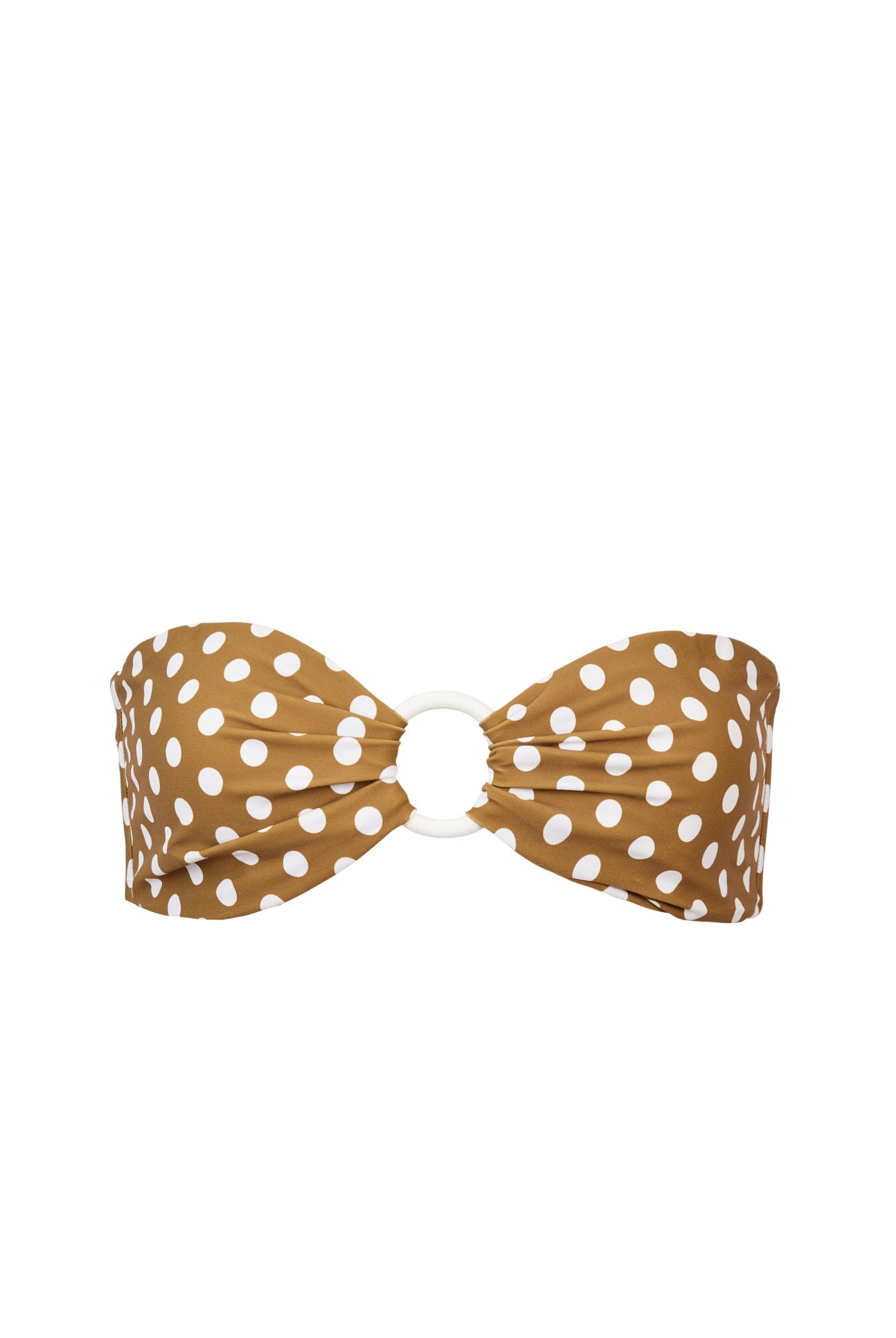 Coronada Top in Bronze Dot Print MARYSIA