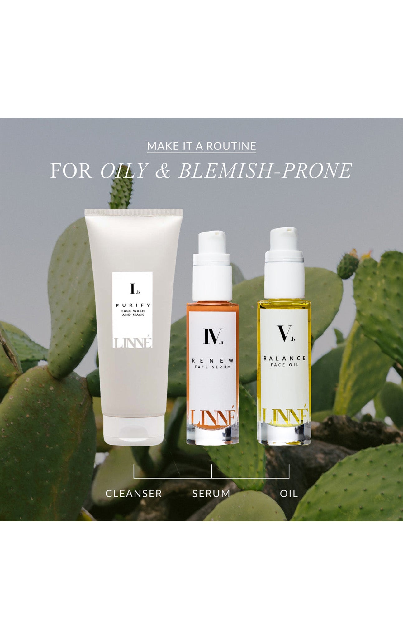 LINNE Purify face wash