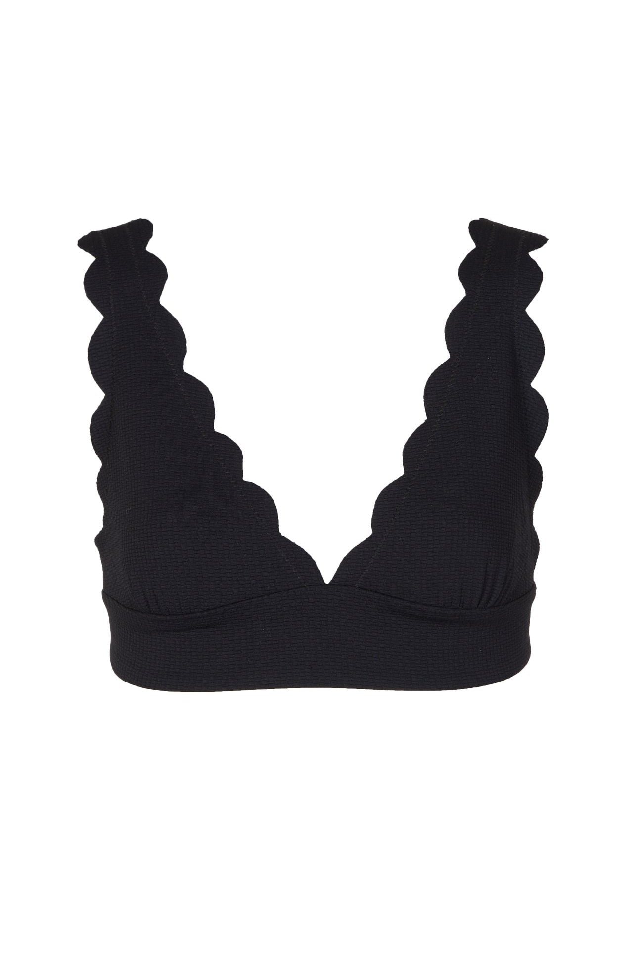 MARYSIA Wide Santa Clara Top in Black