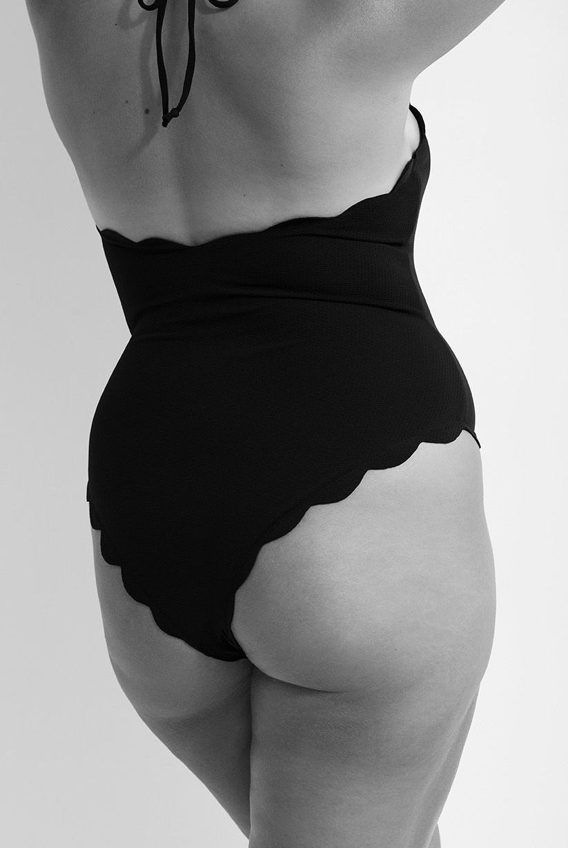 MARYSIA Mott Maillot in Black/Indigo