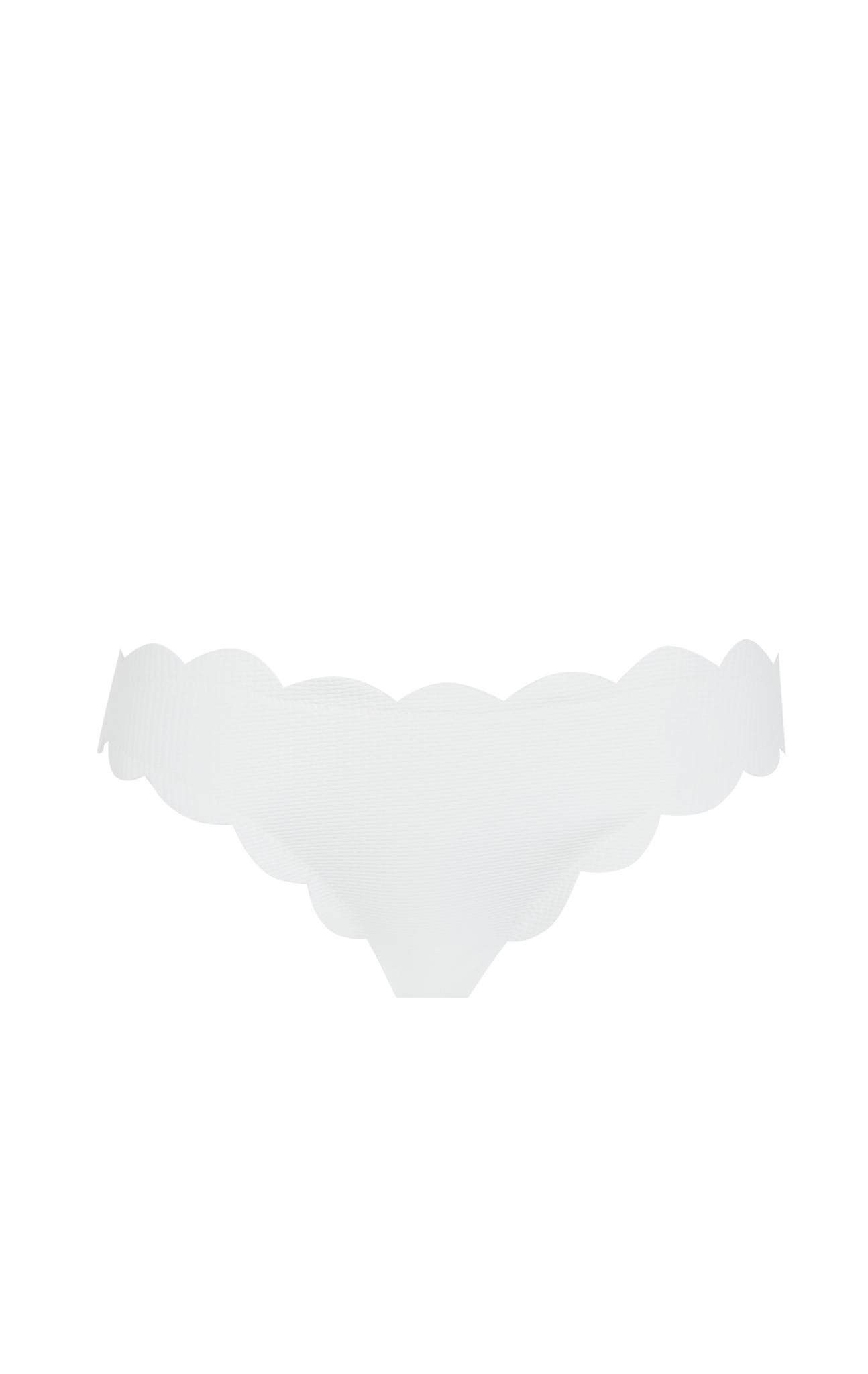 Marysia Women's High Antibes Scalloped Bikini Bottom in