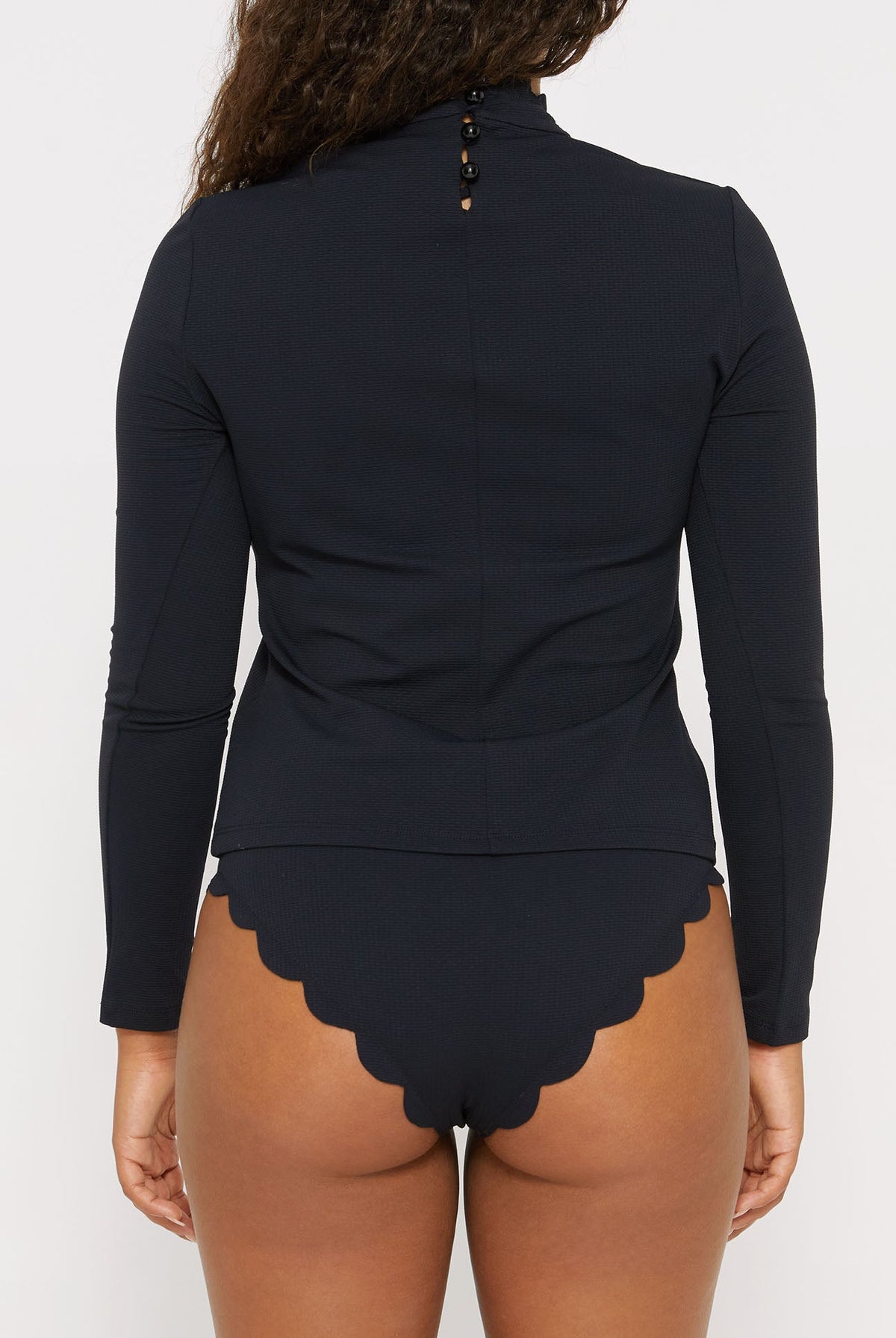 MARYSIA Swamis Rashguard in Black
