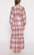 MARYSIA Palm Desert Skirt in Plaid