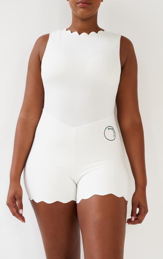 MARYSIA Maria Onesie in Coconut