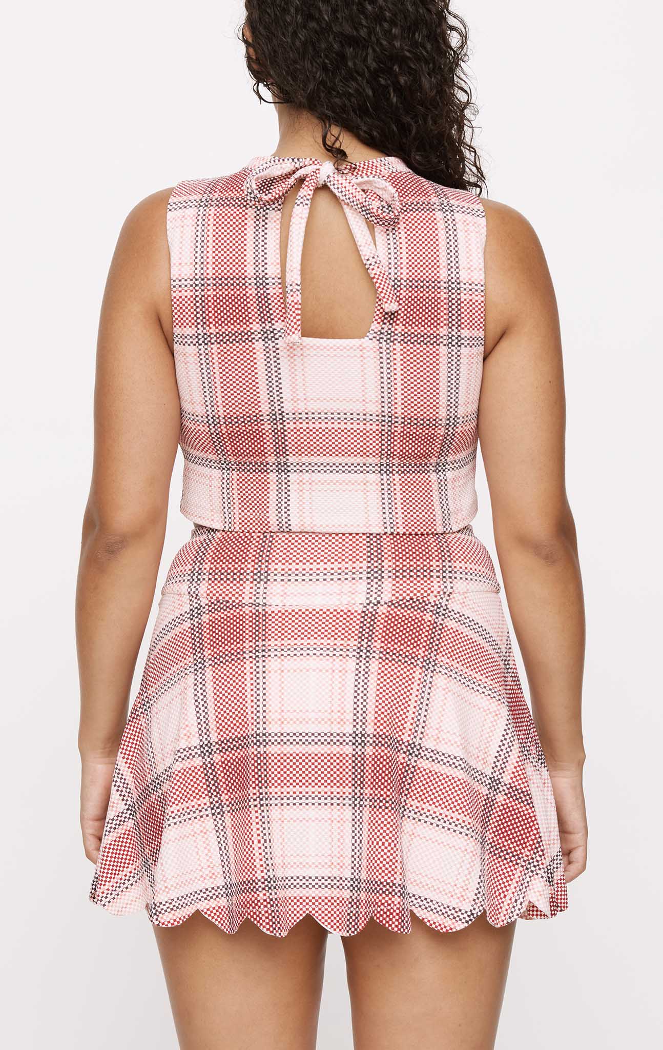 MARYSIA Venus Skirt in Plaid