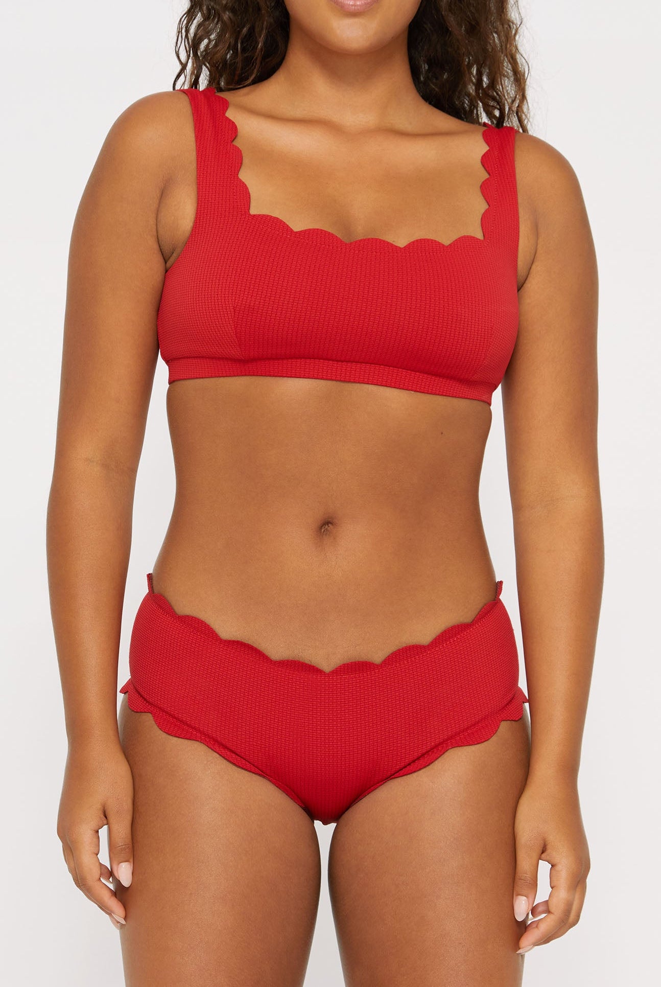 MARYSIA Spring Bottom and Palm Springs Top in Scooter/Beet