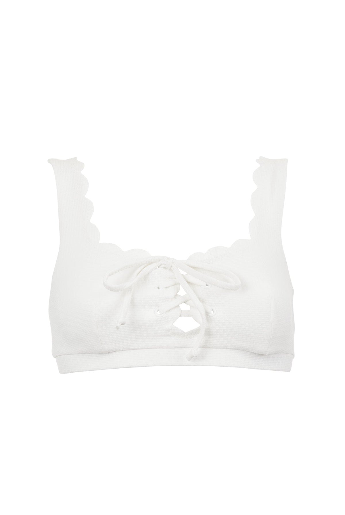 MARYSIA Palm Springs Tie Top in Coconut