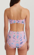 MARYSIA Riviera Top in Dawn Shell Print