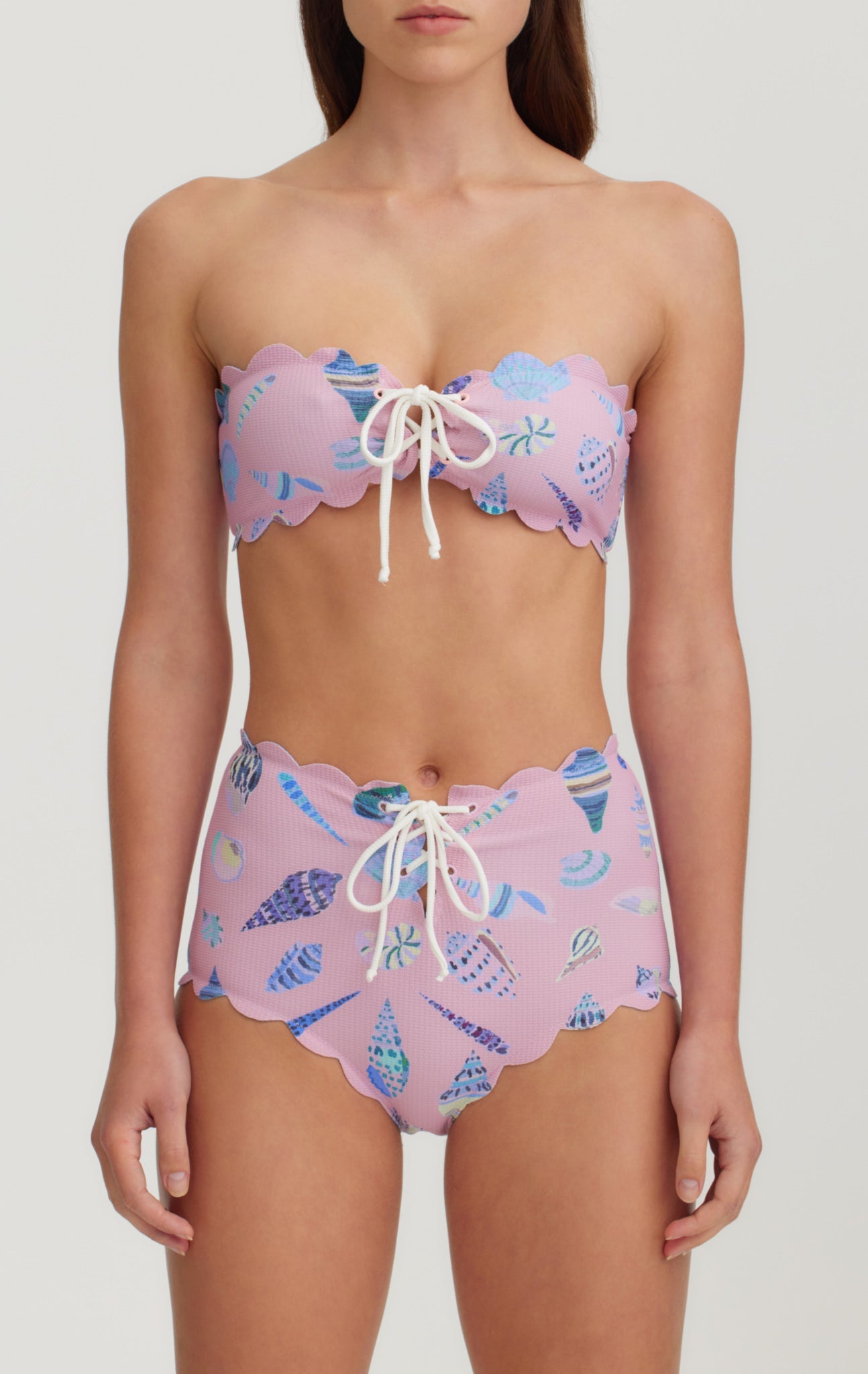 MARYSIA Riviera Top in Dawn Shell Print