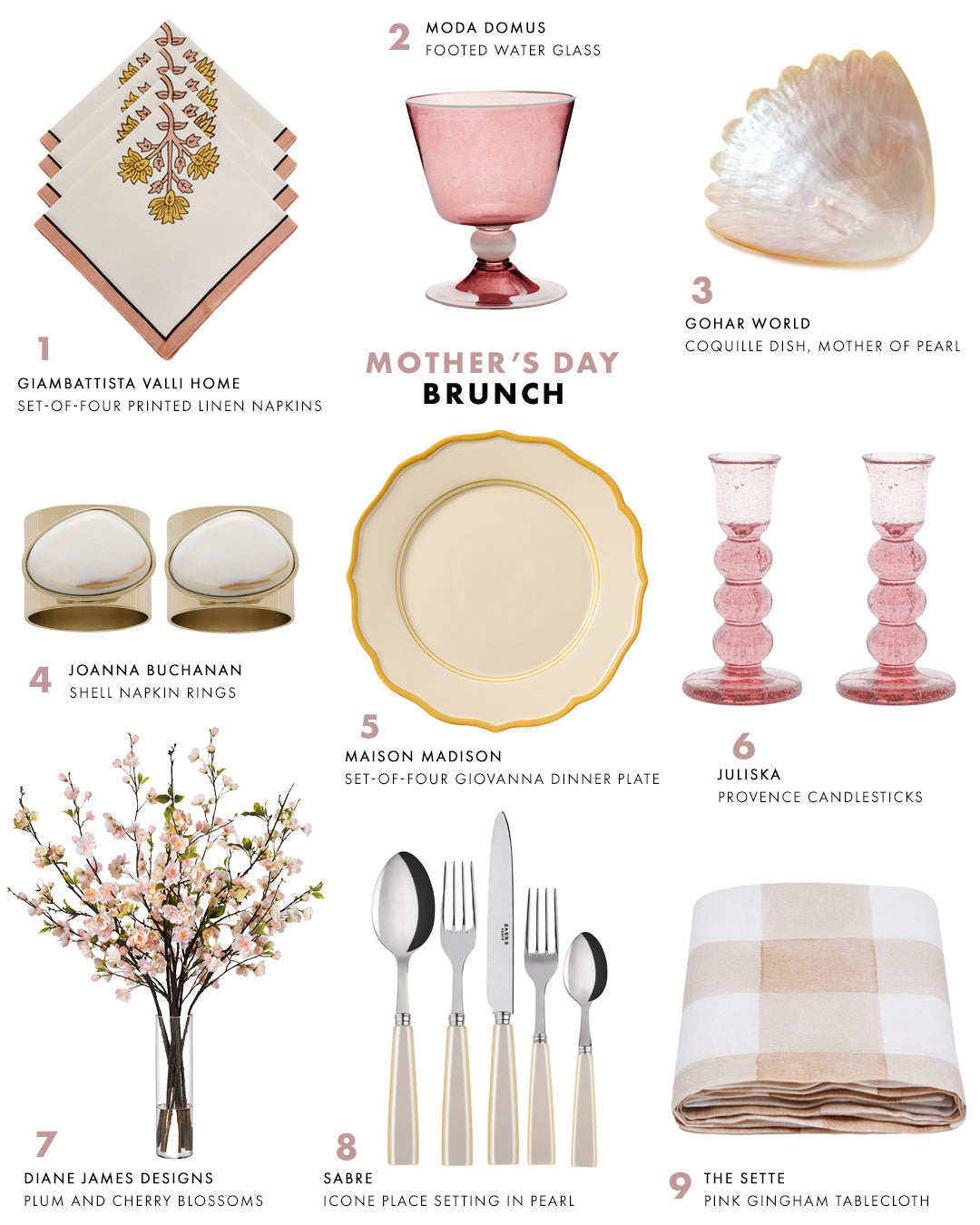 INSPIRATION: Mother's Day Table Setting