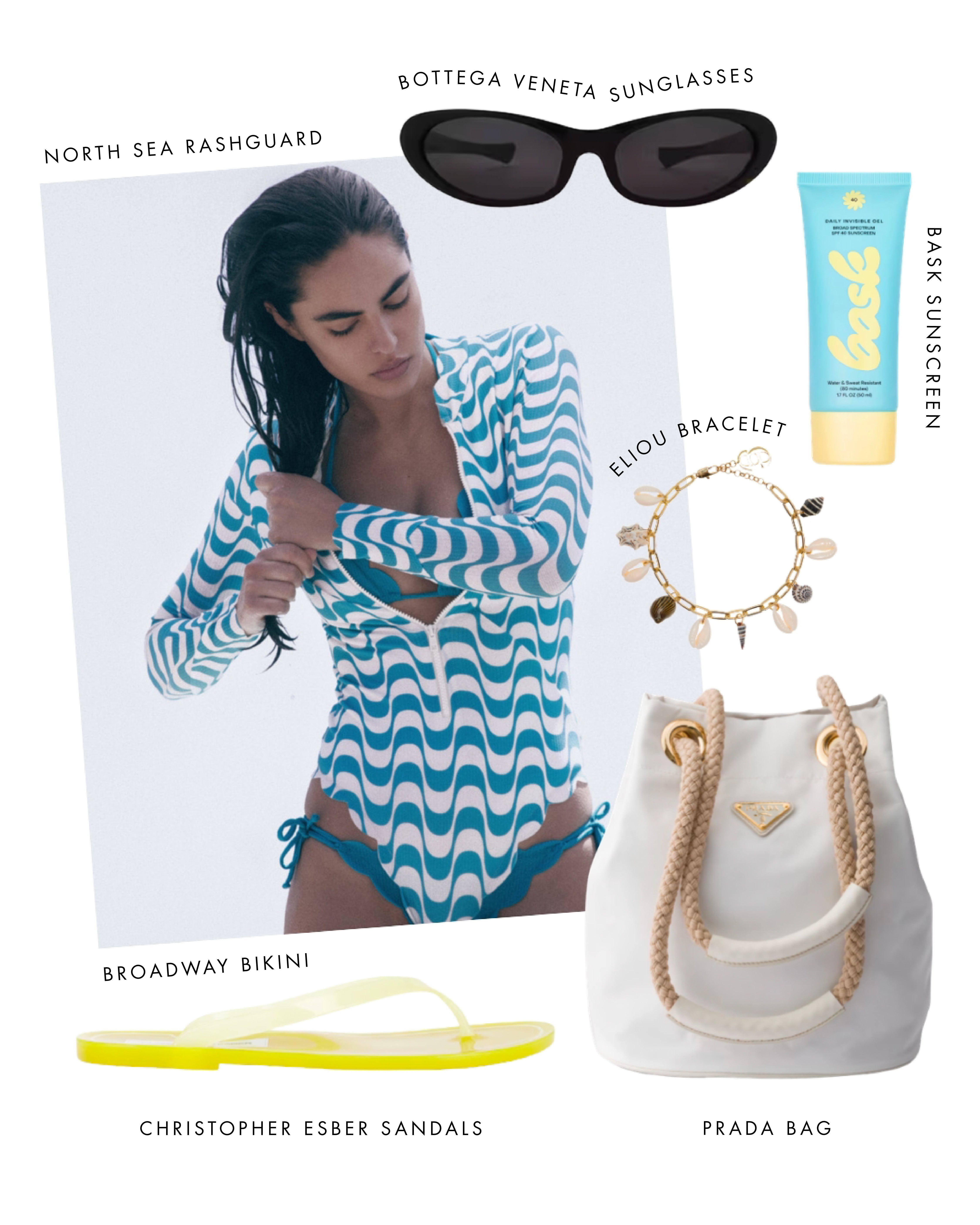 LOOK: Styling North Sea Rashguard & Broadway Bikini