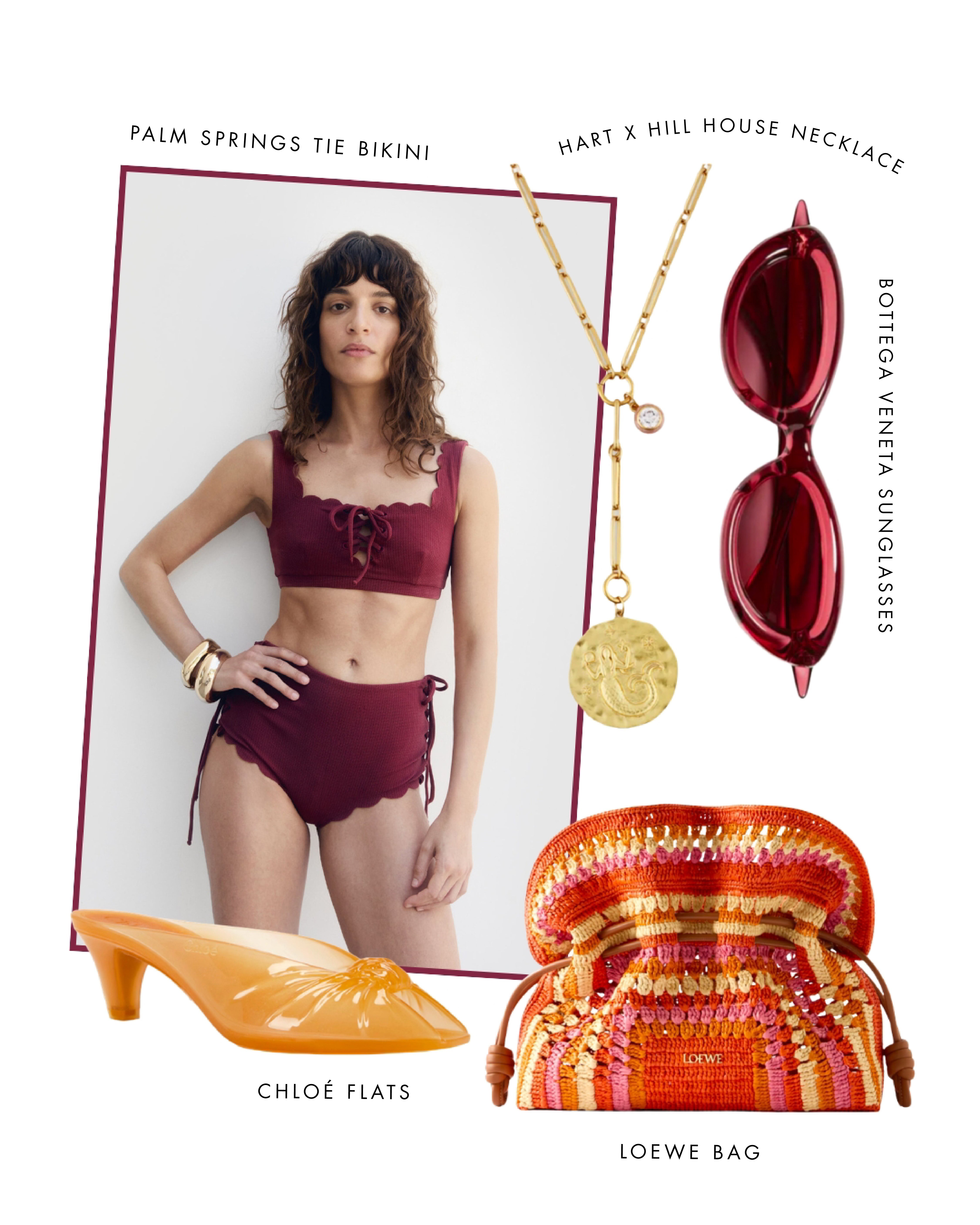 LOOK: Styling Palm Springs Tie Bikini