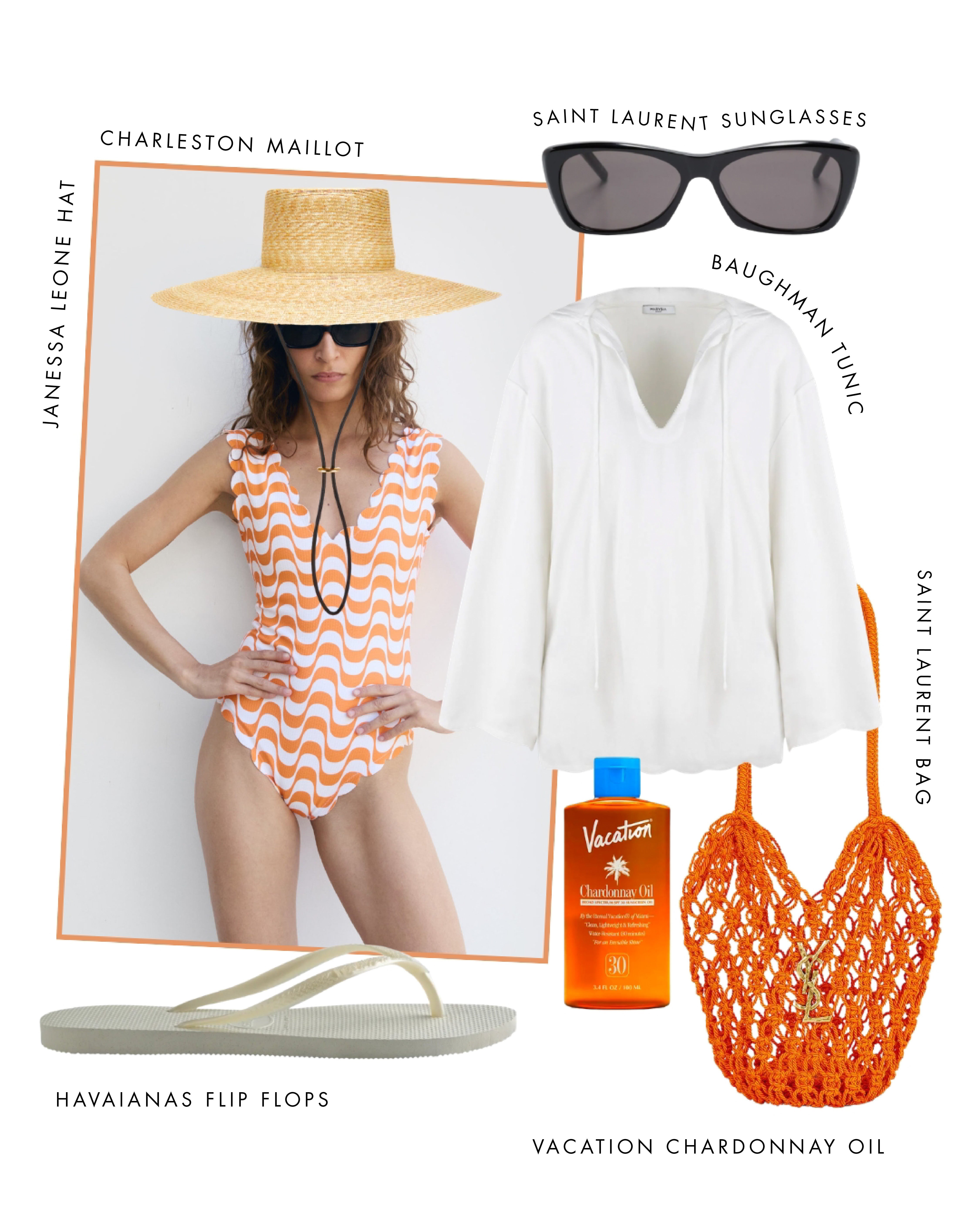 LOOK: Styling Charleston Maillot and Baughman Tunic
