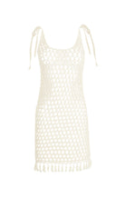 MARYSIA Crochet Mini Dress in Natural