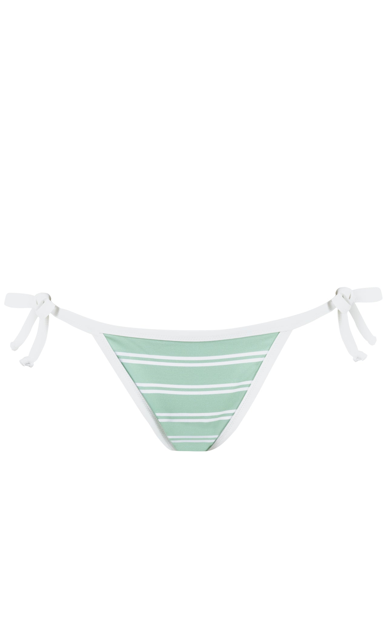 Porto Bottom in Mint Stripe Print