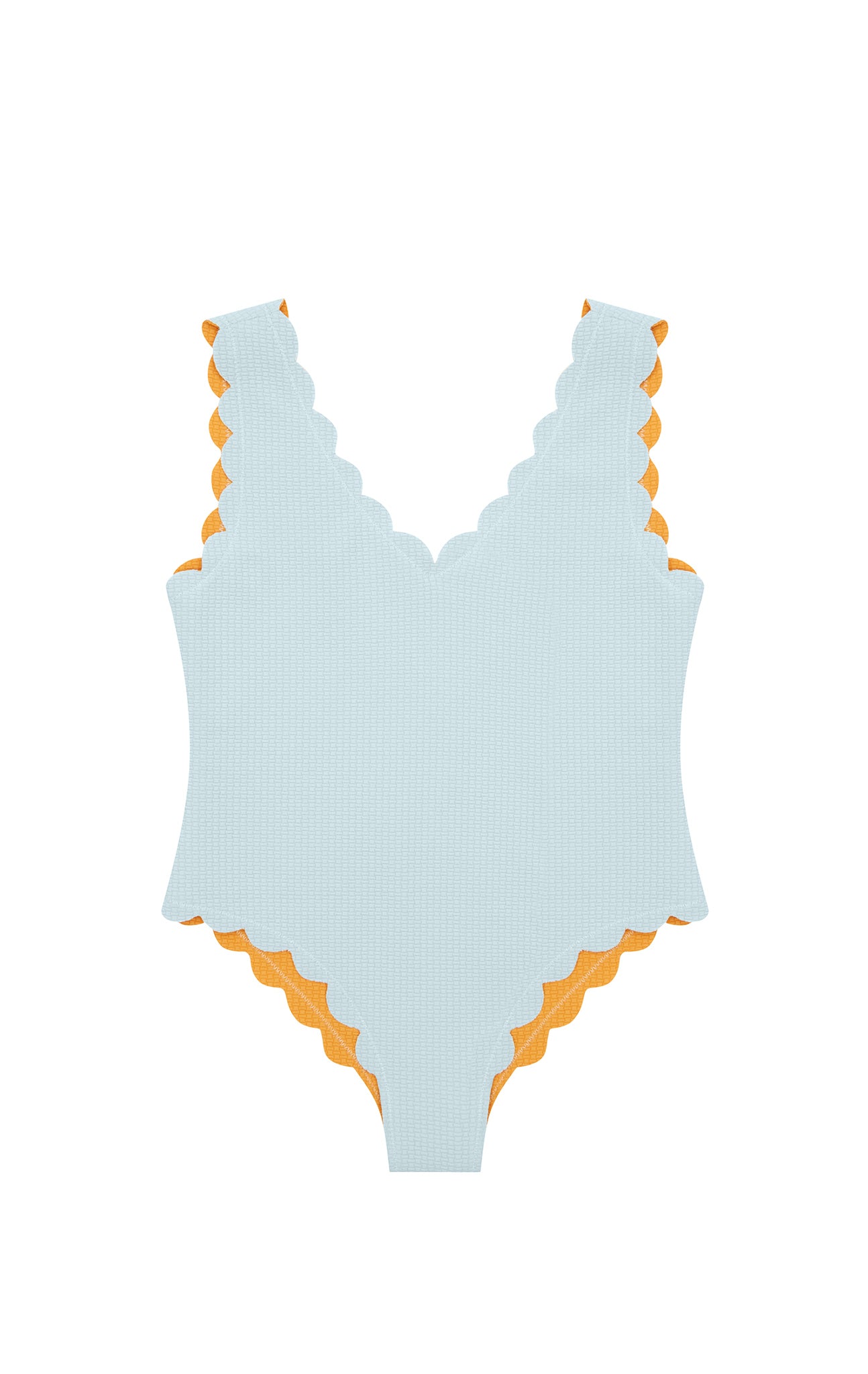 Bumby Charleston Maillot in Morning/Tangerine MARYSIA