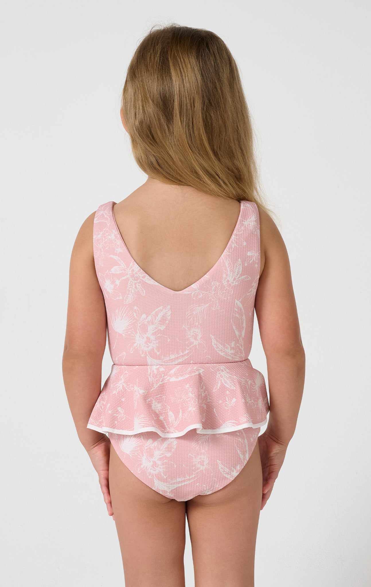 Bumby Piping Gramercy Maillot in Calm Floral Print MARYSIA