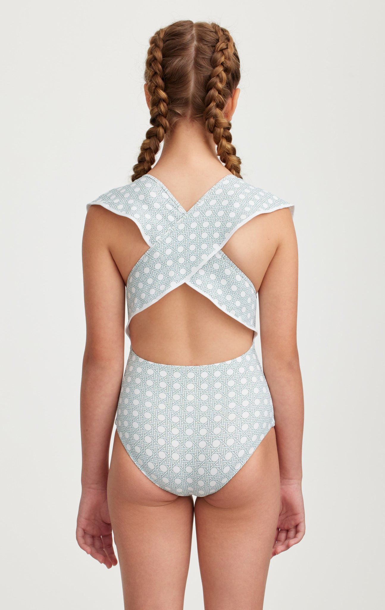 Bumby Piana Maillot in Morning Cane Print MARYSIA 