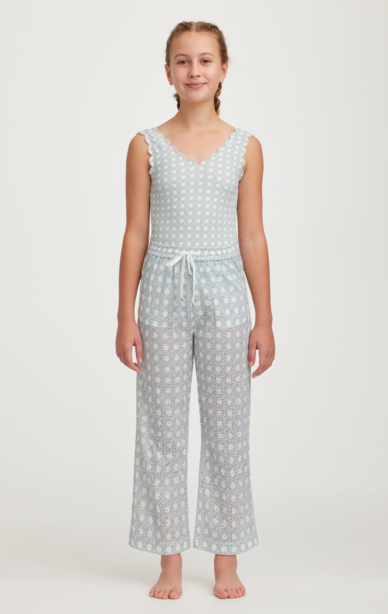 Bumby Montauk Pants in Morning Cane Print MARYSIA