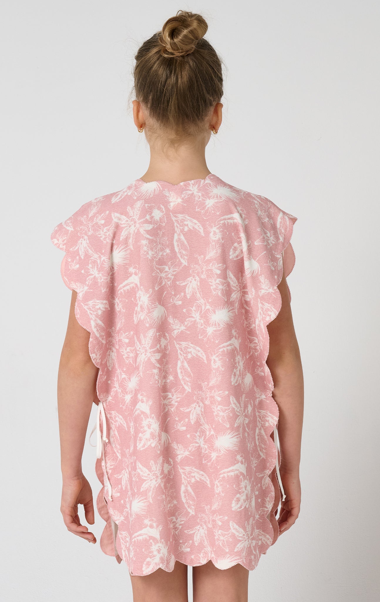Bumby Poncho in Calm Floral Print MARYSIA