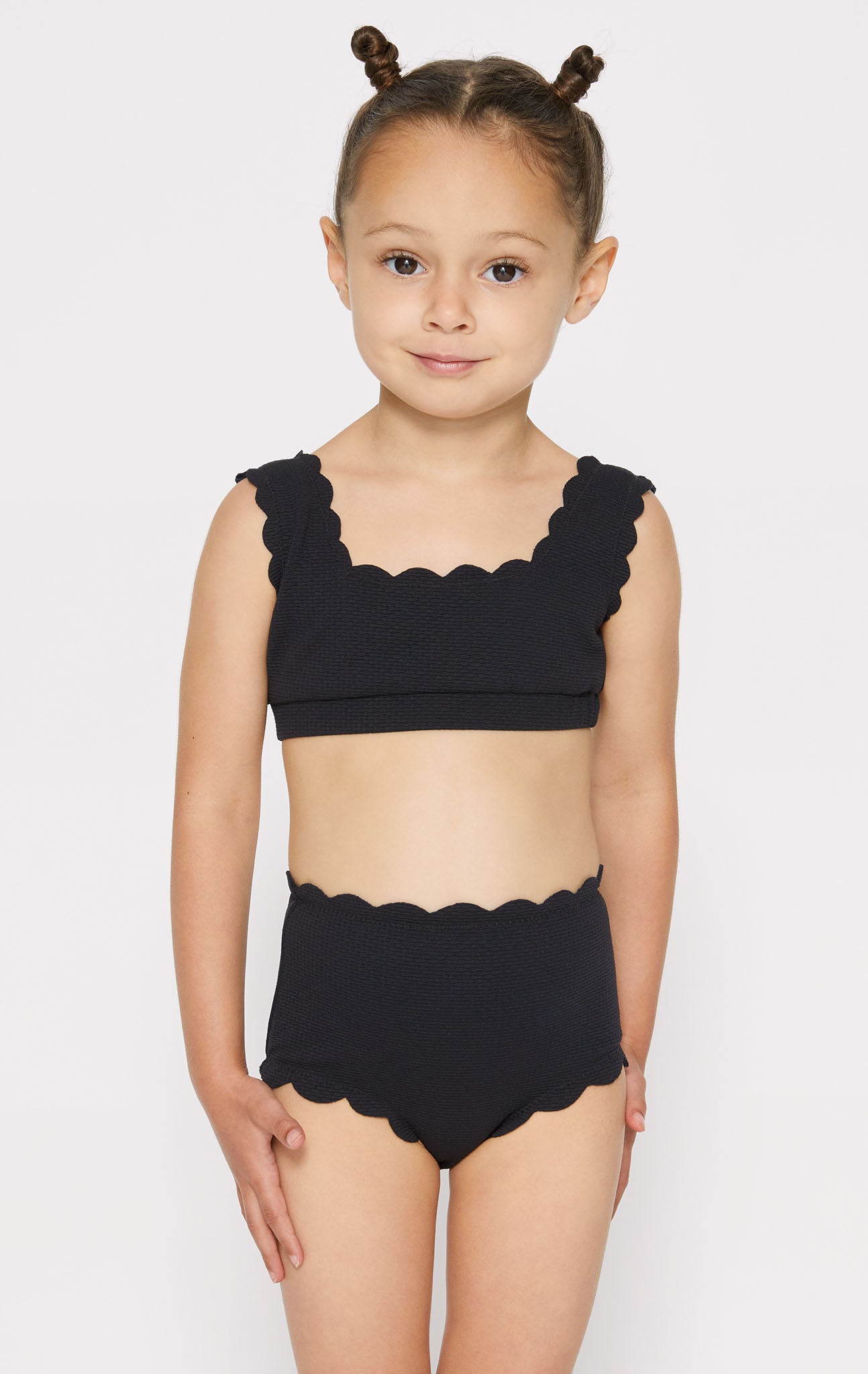 MARYSIA Bumby Palm Springs Top in Black/Indigo