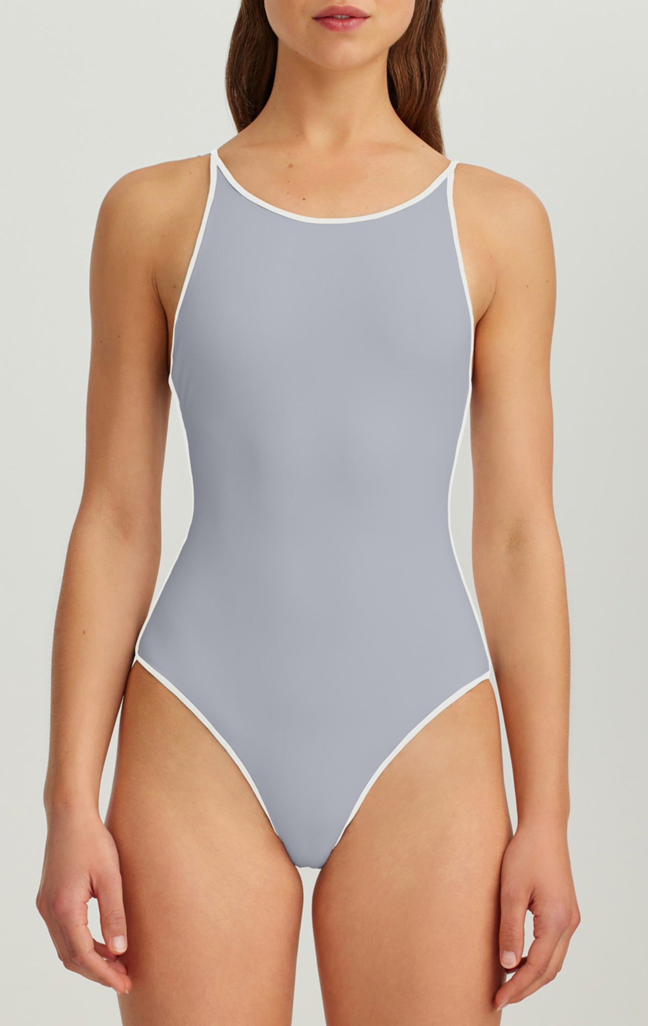 Carrara Maillot in Seagull MARYSIA